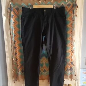 English Laundry Black Dress Pants with Branded Button